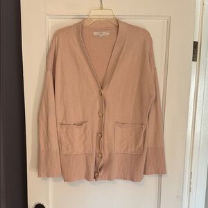 LOFT Women's Blush Cardigan Sweater
